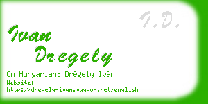 ivan dregely business card